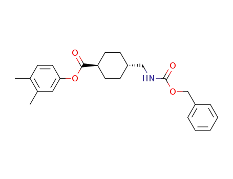 4-(Benzyloxycarbonylamino-methyl)-cyclohexanecarboxylic acid 3,4-dimethyl-phenyl ester