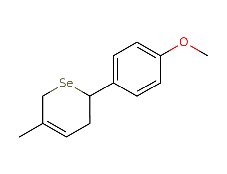 2-(4-Methoxy-phenyl)-5-methyl-3,6-dihydro-2H-selenopyran