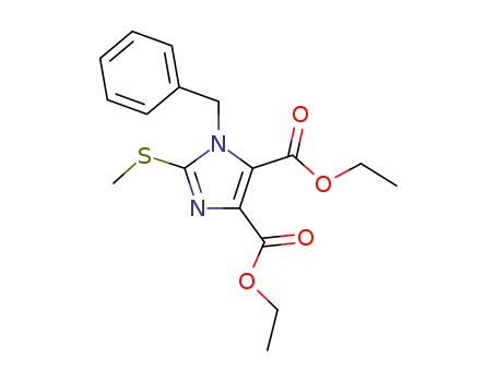 Diethyl 1-benzyl-2-methylsulfanylimidazole-4,5-dicarboxylate