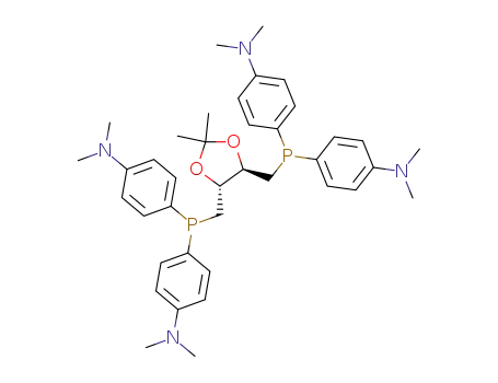(-)-2,3-O-isopropylidene-2,3-dihydroxy-1,4-bis<bis(p-(N,N-dimethylamino)phenyl)phosphino>butane