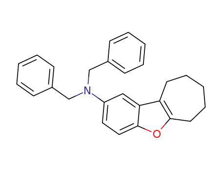 Dibenzyl-(6,7,8,9-tetrahydro-5H-10-oxa-benzo[a]azulen-3-yl)-amine