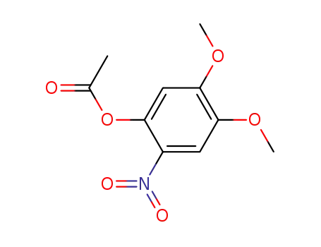 Essigsaeure-<6-nitro-3,4-dimethoxy-phenyl-ester>