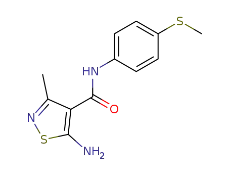 p-methylthioanilide of 3-methyl-5-aminoisothiazole-4-carboxylic acid