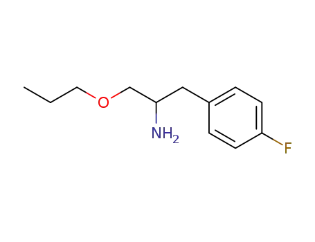 2-(4-Fluoro-phenyl)-1-propoxymethyl-ethylamine