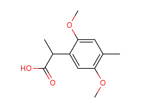 Aglykon--methylether; Aglykon-H-leukodimethylether; 2-(4-Methyl-2,5-dimethoxy-phenyl)-propionsaeure