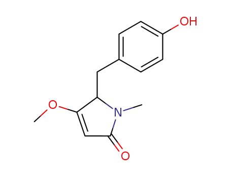 5-(4'-hydroxybenzyl)-4-methoxy-1-methylpyrrol-2(5H)-one