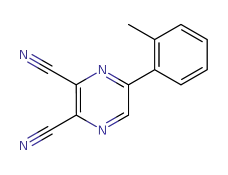 5-<i>o</i>-tolyl-pyrazine-2,3-dicarbonitrile
