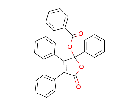 5-(Benzoyloxy)-3,4,5-triphenyl-1-oxacyclopent-3-en-2-one
