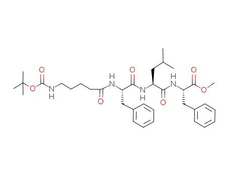 (S)-2-{(S)-2-[(S)-2-(5-tert-Butoxycarbonylamino-pentanoylamino)-3-phenyl-propionylamino]-4-methyl-pentanoylamino}-3-phenyl-propionic acid methyl ester