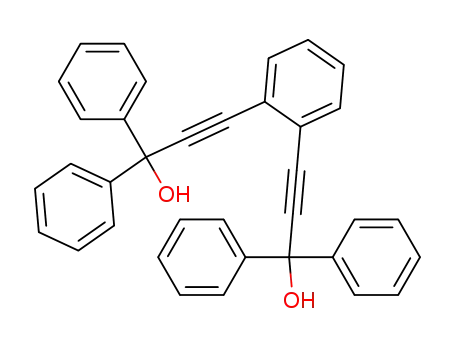 1,2-Bis(3-hydroxy-3,3-diphenyl-1-propinyl)benzol