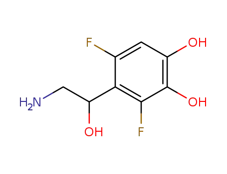 1,2-Benzenediol, 4-(2-amino-1-hydroxyethyl)-3,5-difluoro- (9CI)