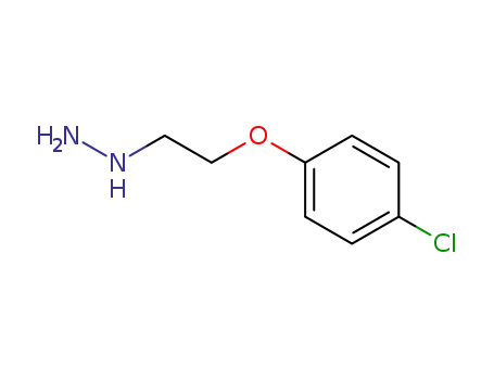 Molecular Structure of 92307-08-9 ([2-(4-CHLOROPHENOXY)ETHYL]HYDRAZINE)