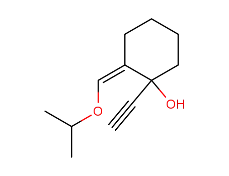 1-Ethynyl-2-[1-isopropoxy-meth-(Z)-ylidene]-cyclohexanol