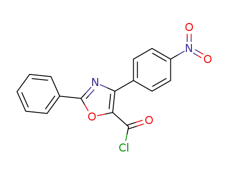 4-(4-Nitro-phenyl)-2-phenyl-oxazole-5-carbonyl chloride