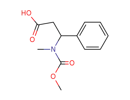 3-(Methoxycarbonyl-methyl-amino)-3-phenyl-propionic acid