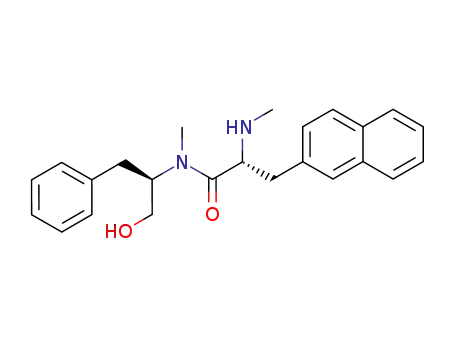 (R)-N-((R)-1-Hydroxymethyl-2-phenyl-ethyl)-N-methyl-2-methylamino-3-naphthalen-2-yl-propionamide