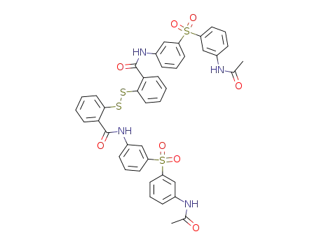 C<sub>42</sub>H<sub>34</sub>N<sub>4</sub>O<sub>8</sub>S<sub>4</sub>