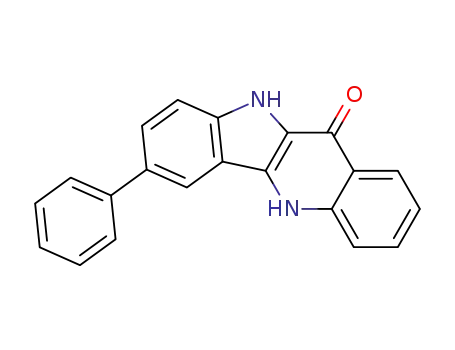 7-Phenyl-5,10-dihydro-indolo[3,2-b]quinolin-11-one
