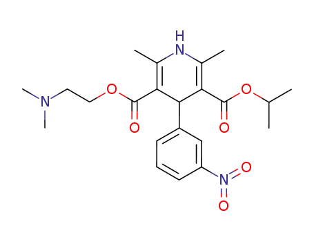 3-<2-(dimethylamino)ethyl> 5-isopropyl 1,4-dihydro-2,6-dimethyl-4-(3-nitrophenyl)-3,5-pyridinedicarboxylate