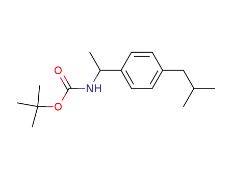 [1-(4-Isobutyl-phenyl)-ethyl]-carbamic acid tert-butyl ester