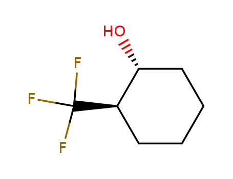 Molecular Structure of 75091-90-6 (Cyclohexanol, 2-(trifluoromethyl)-, (1R,2R)-rel-)
