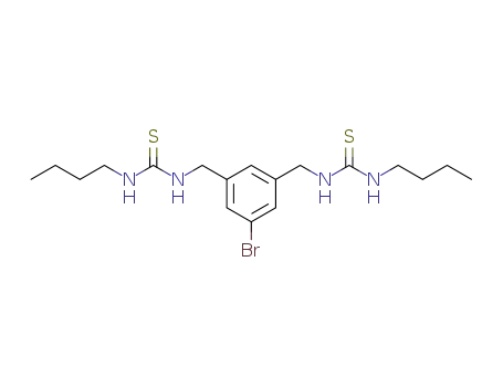 Molecular Structure of 193606-88-1 (Thiourea, N,N''-[(5-bromo-1,3-phenylene)bis(methylene)]bis[N'-butyl-)