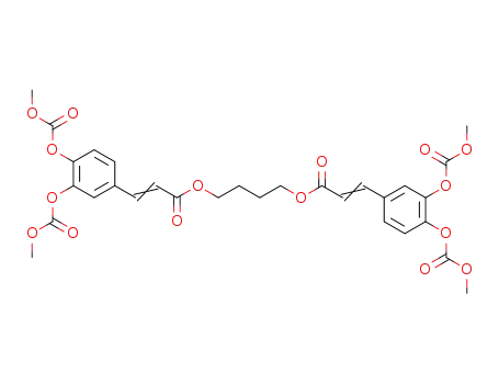 1,4-bis<bis(methoxycarbonyl)caffeoyl>butanediol