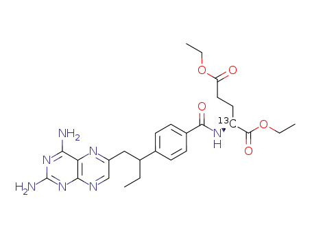 edatrexate (2-13C-glutamate) diethyl ester