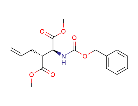 (2S,3R)-2-Allyl-3-benzyloxycarbonylamino-succinic acid dimethyl ester