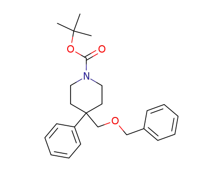 4-Benzyloxymethyl-4-phenyl-piperidine-1-carboxylic acid tert-butyl ester