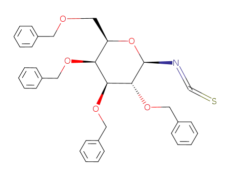 2,3,4,6-tetra-O-benzyl-β-D-galactopyranosyl isothiocyanate