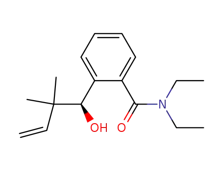 (S)-N,N-diethyl-o-(2,2-dimethyl-1-hydroxy-3-butenyl)benzamide