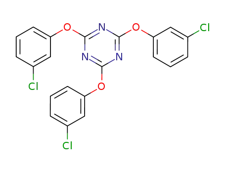 2,4,6-tris-(3-chloro-phenoxy)-[1,3,5]triazine