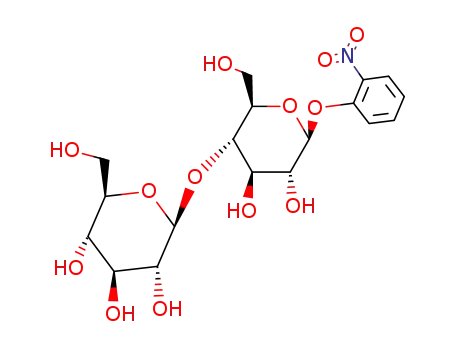 Molecular Structure of 70867-33-3 (O-NITROPHENYL BETA-D-CELLOBIOSIDE)