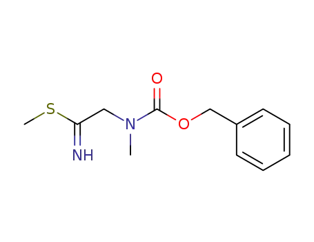 Ethanimidothioic acid, 2-[methyl[(phenylmethoxy)carbonyl]amino]-,
methyl ester