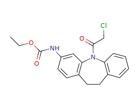 3-carbethoxyamino-5-chloroacetyl-10,11-dihydro-5H-dibenz<b,f>azepine