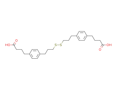 4-[4-(3-{3-[4-(3-Carboxy-propyl)-phenyl]-propyldisulfanyl}-propyl)-phenyl]-butyric acid
