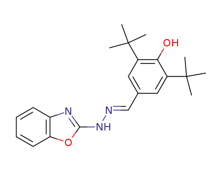 3,5-ditert-butyl-4-hydroxybenzaldehyde 1,3-benzoxazol-2-ylhydrazone