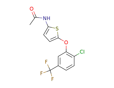 N-[5-(2-Chloro-5-trifluoromethyl-phenoxy)-thiophen-2-yl]-acetamide