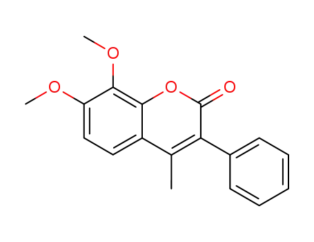 7,8-dimethoxy-4-methyl-3-phenyl-coumarin