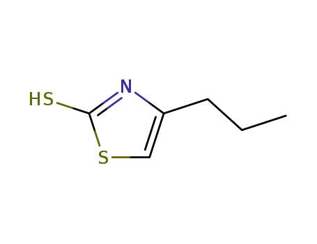 Molecular Structure of 2182-93-6 (2(3H)-Thiazolethione, 4-propyl-)