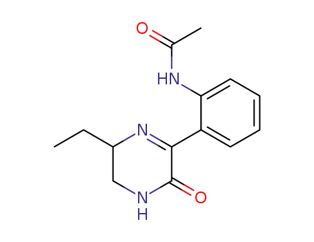 Acetamide, N-[2-(6-ethyl-3,4,5,6-tetrahydro-3-oxopyrazinyl)phenyl]-