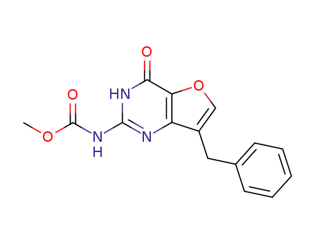 (7-benzyl-4-oxo-3,4-dihydro-furo[3,2-<i>d</i>]pyrimidin-2-yl)-carbamic acid methyl ester