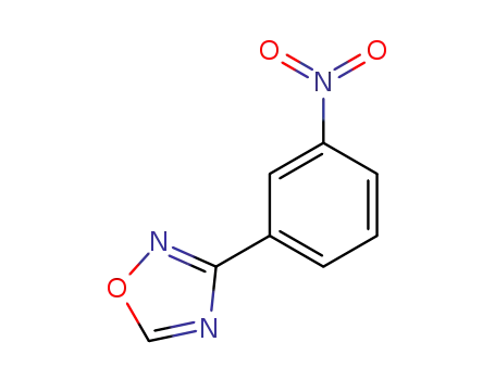 Molecular Structure of 90049-83-5 (3-(3-NITROPHENYL)-1,2,4-OXADIAZOLE)