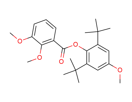 2,3-Dimethoxy-benzoic acid 2,6-di-tert-butyl-4-methoxy-phenyl ester