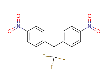 Molecular Structure of 64416-13-3 (Benzene, 1,1'-(2,2,2-trifluoroethylidene)bis[4-nitro-)