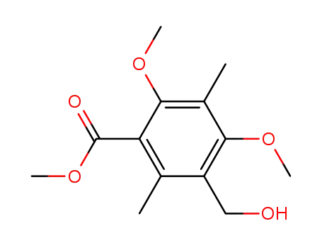 3-Hydroxymethyl-4,6-dimethoxy-2,5-dimethyl-benzoic acid methyl ester