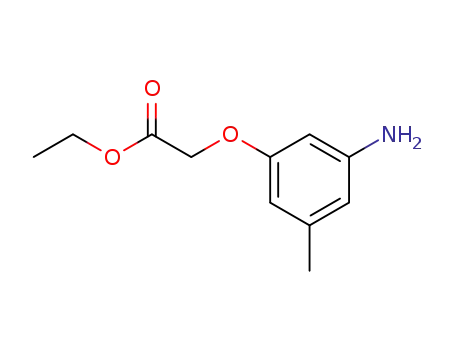 2-(3-amino-5-methyl-phenyloxy)-acetic acid ethyl ester