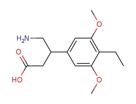 4-Amino-3-(4-ethyl-3,5-dimethoxy-phenyl)-butyric acid