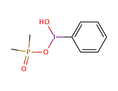 (hydroxy{[(dimethyl)phosphoryl]oxy}iodo)benzene